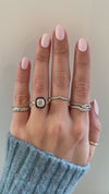 caption:Shown with 1ct cushion cut diamond in 14k yellow gold