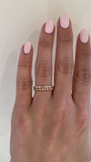 caption:Stacked with Iva wedding band