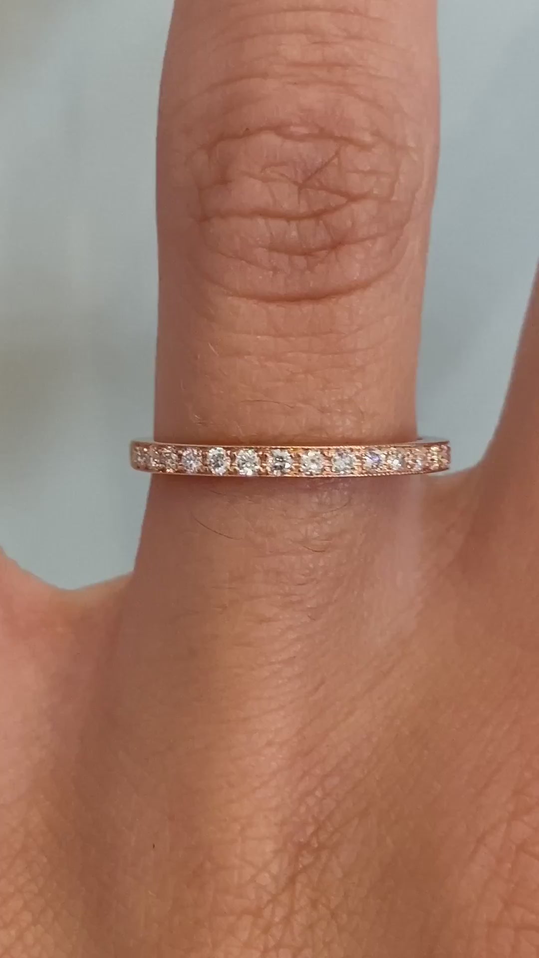 caption:Shown in 14k rose gold