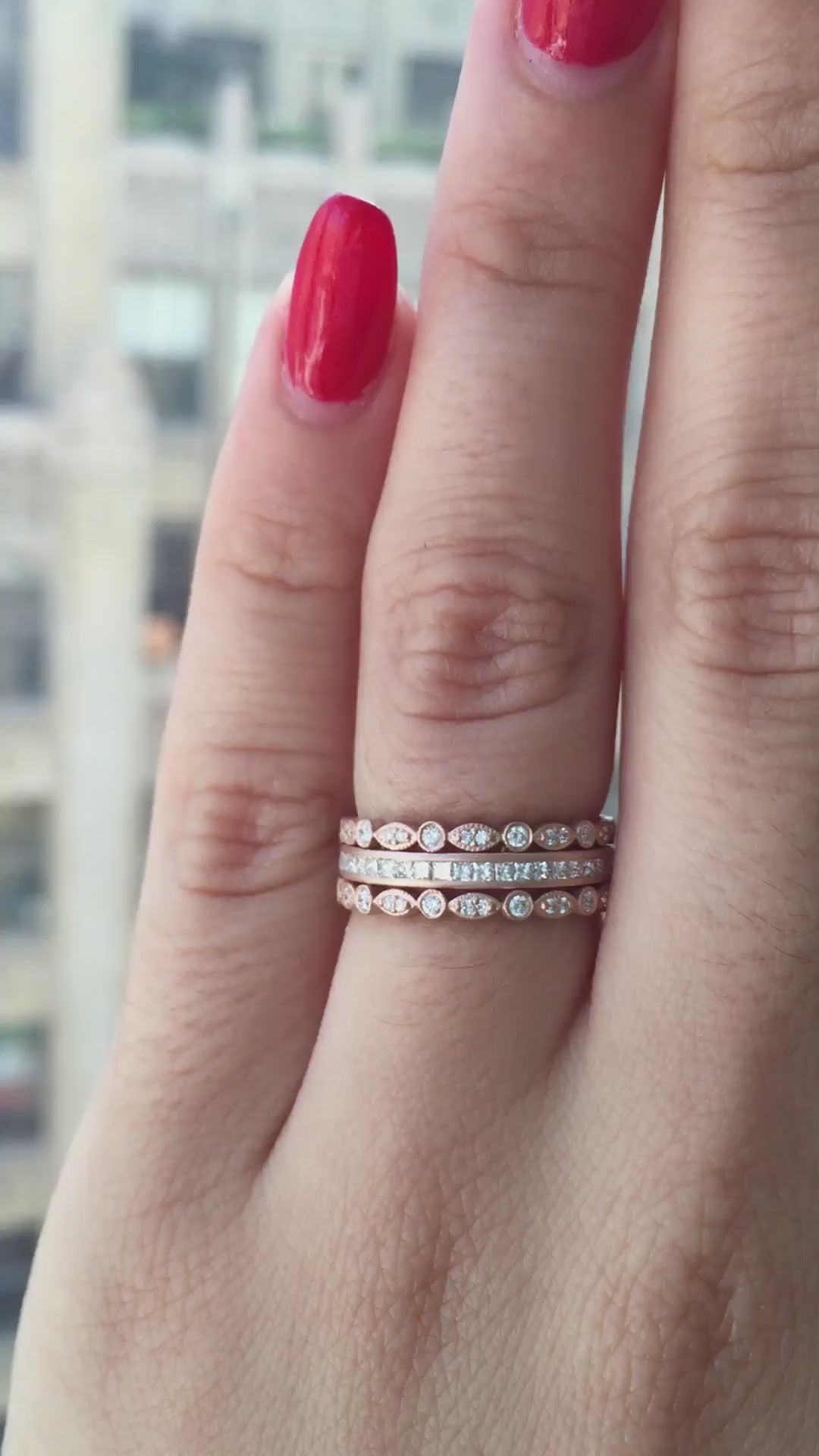 caption:Shown in 14k rose gold