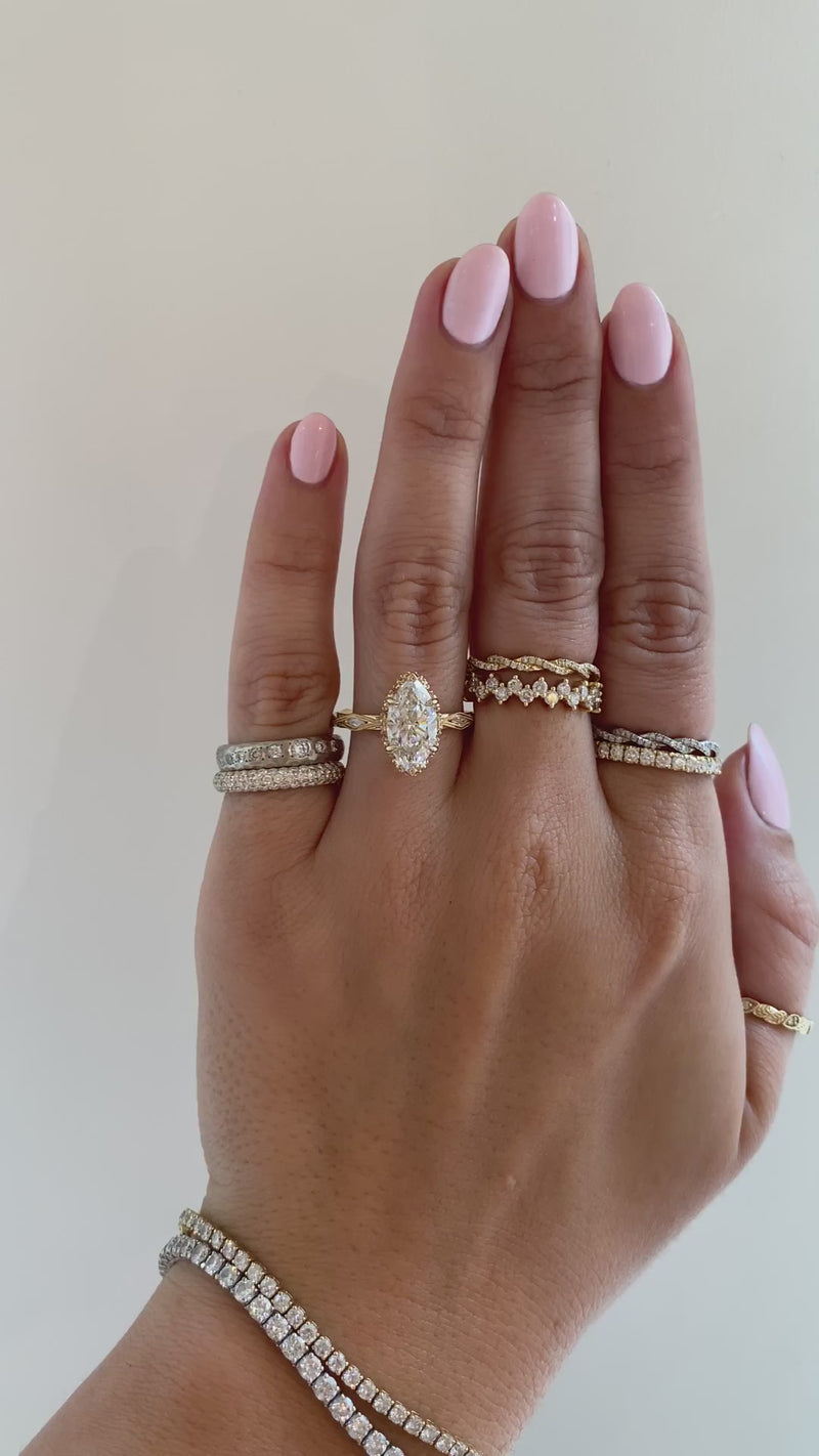 caption:Shown with 2.09ct marquise in 14k yellow gold 