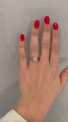 caption:Shown with 1ct round diamond in platinum