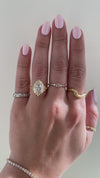 caption:Shown with 2ct marquise diamond in 18k yellow gold