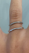 caption:Shown in brushed (top) & custom polished (bottom) finishes