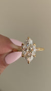 caption:Shown with 3.5ct marquise diamond in 14k yellow gold 