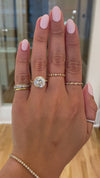 caption:Shown with 4.35ct round diamond in 14k yellow gold