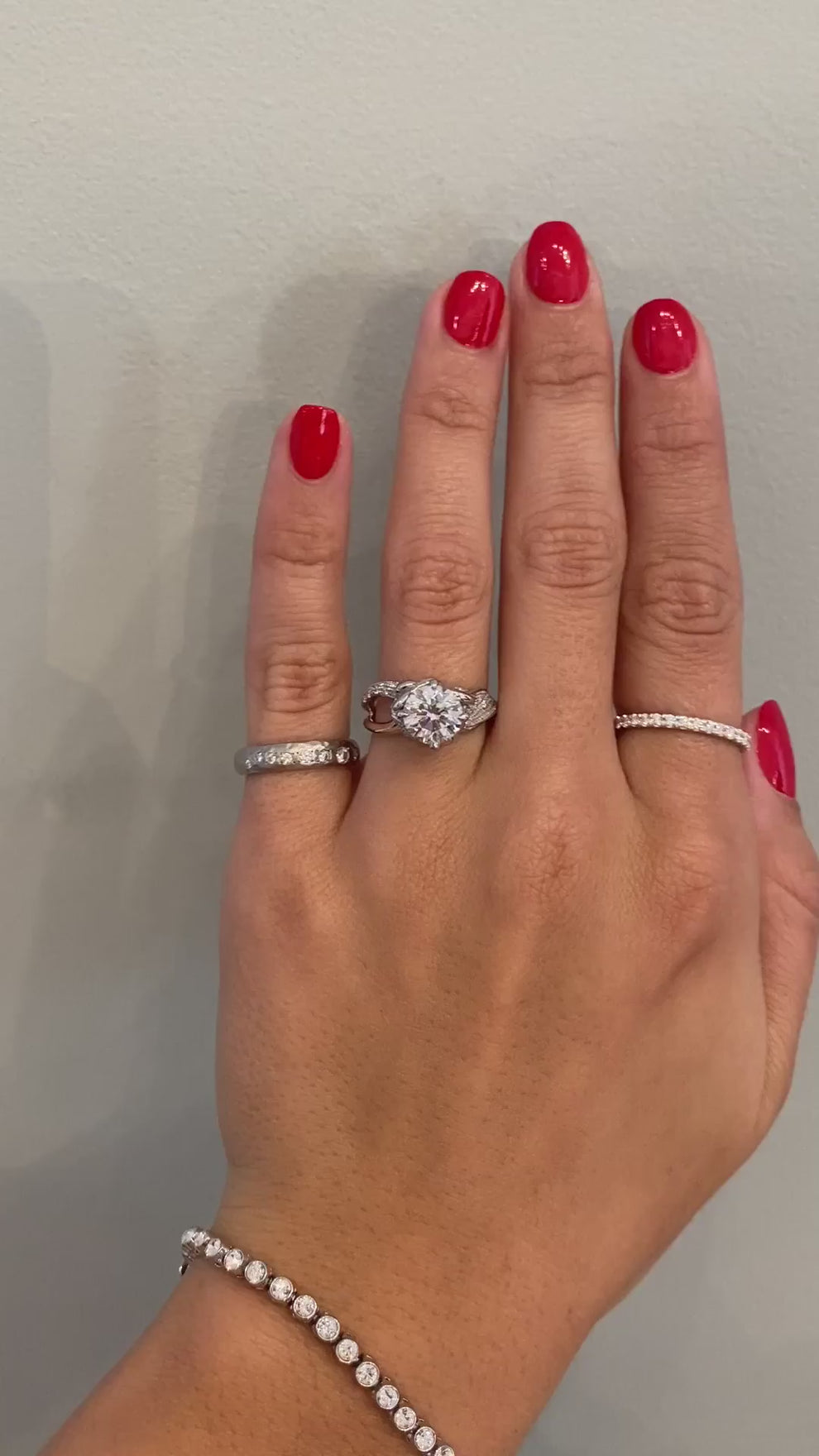 Sundara: Unique Sculptural Split Shank Diamond Ring | Ken & Dana – Ken ...