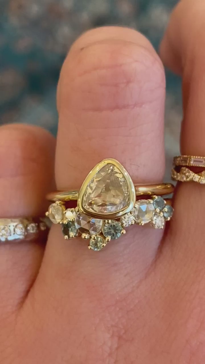 caption:Stacked with Vesabe wedding band