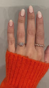 caption:Shown with 1ct diamond in platinum setting