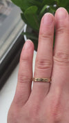 caption:Shown in 3.2mm width in 14k yellow gold