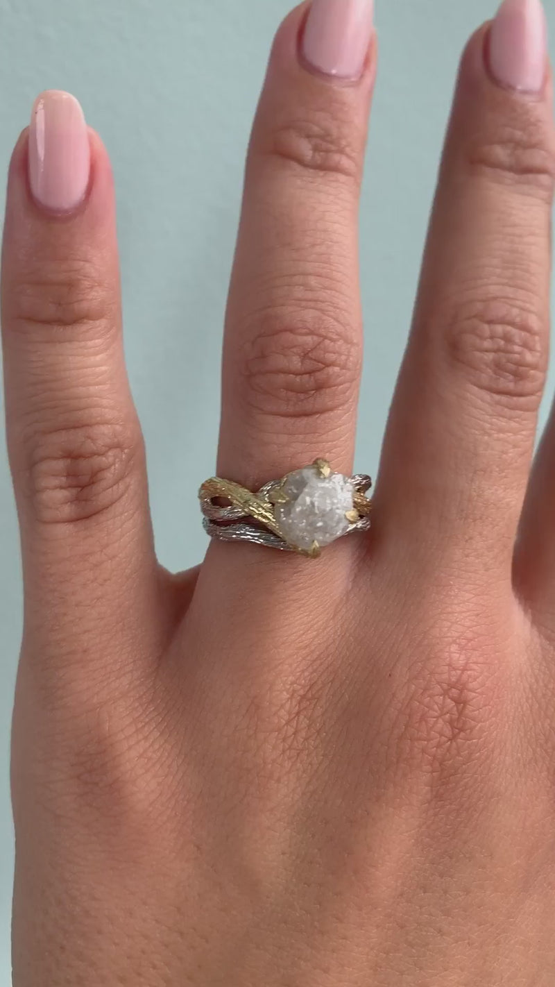 caption:Stacked with Leila wedding band