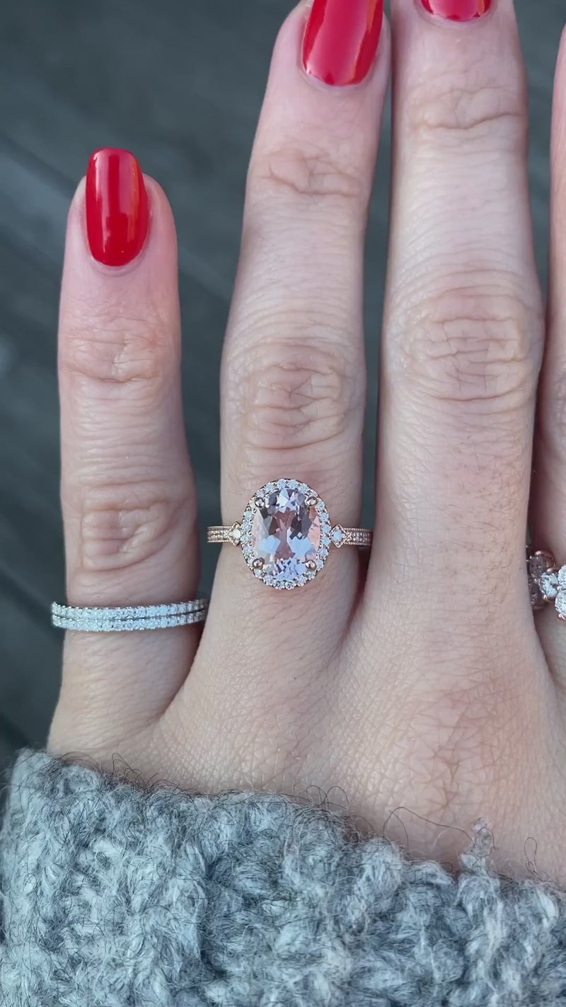 caption:Shown in 14k rose gold