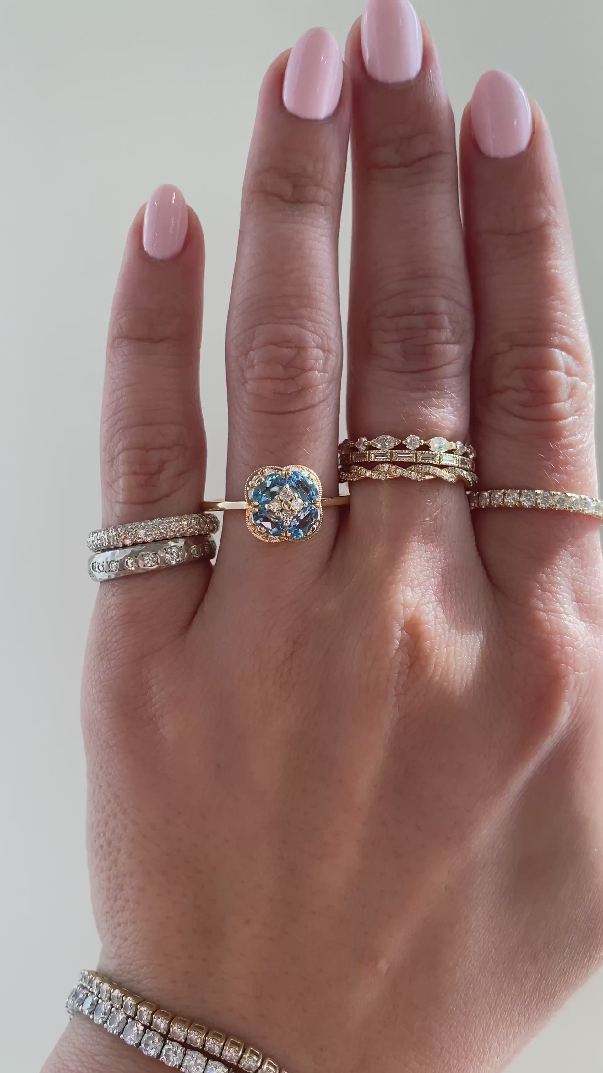 caption:Shown in 14k yellow gold 