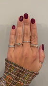 caption:Shown with 1.75ct asscher cut diamond in yellow gold
