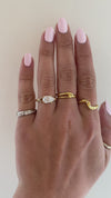 caption:
Shown with 1.2ct pear diamond in 14k yellow gold