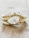 caption:Stacked with Isle wedding band