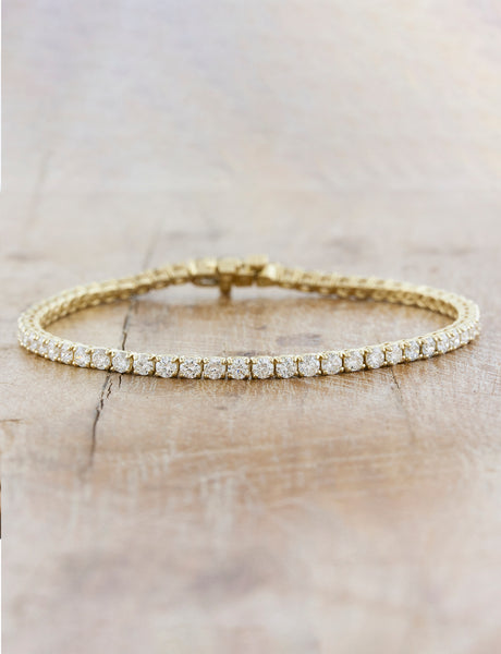 Thin Diamond Bangle Bracelet – Bailey's Fine Jewelry