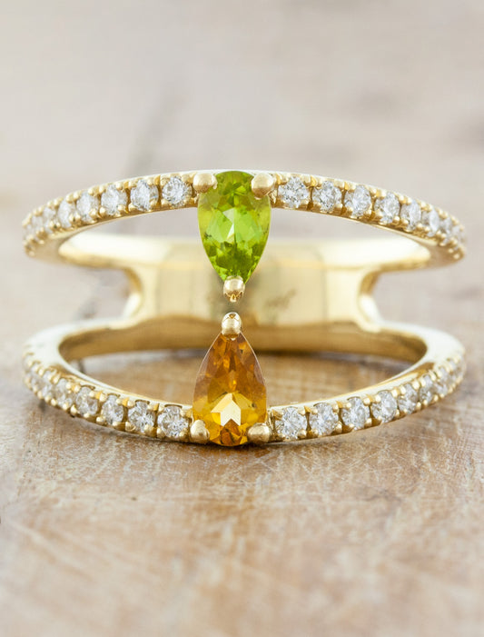 caption:Shown in 14k yellow gold