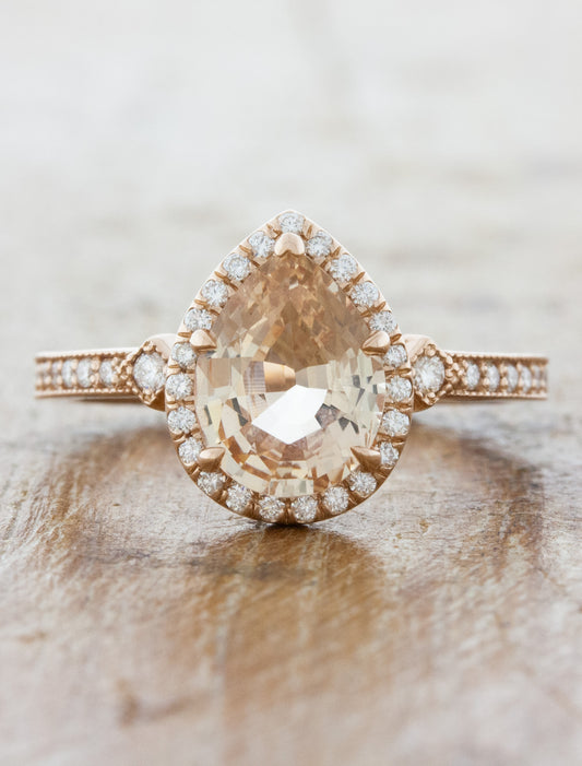 caption:Shown in 14k rose gold