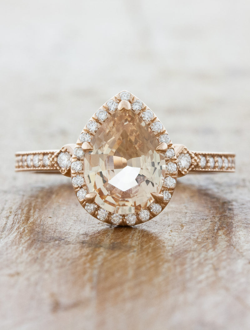 caption:Shown in 14k rose gold