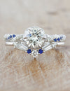 caption:Stacked with custom Constance engagement ring