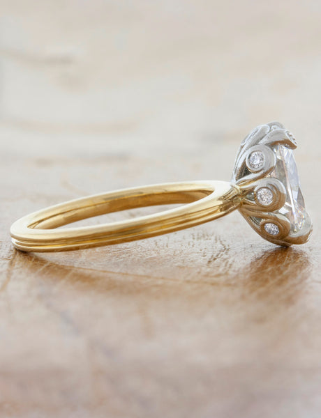 caption:Shown with 1.7ct diamond option in 14k yellow gold