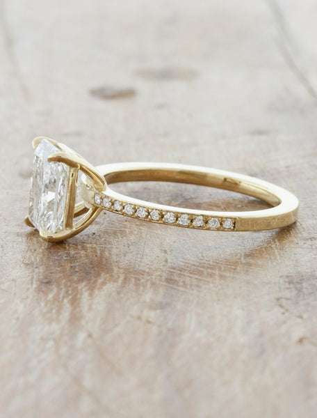 18K Gold Band Ringsplain Band Rings delicate Simple Ring 