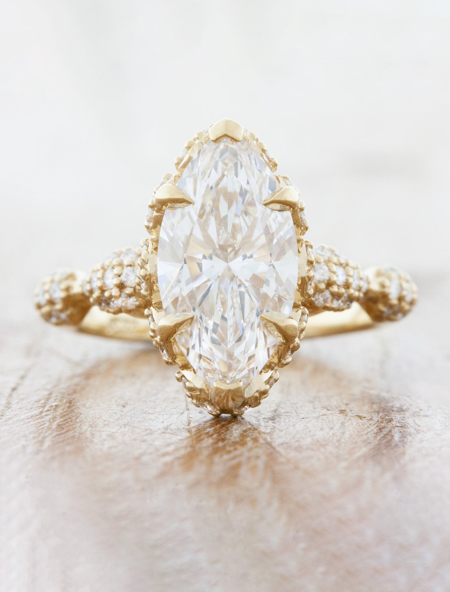 caption:2.00ct marquise diamond in 14k yellow gold