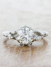 caption:Shown with 1ct round diamond in platinum