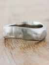caption:Shown in 5mm width in platinum, satin finish