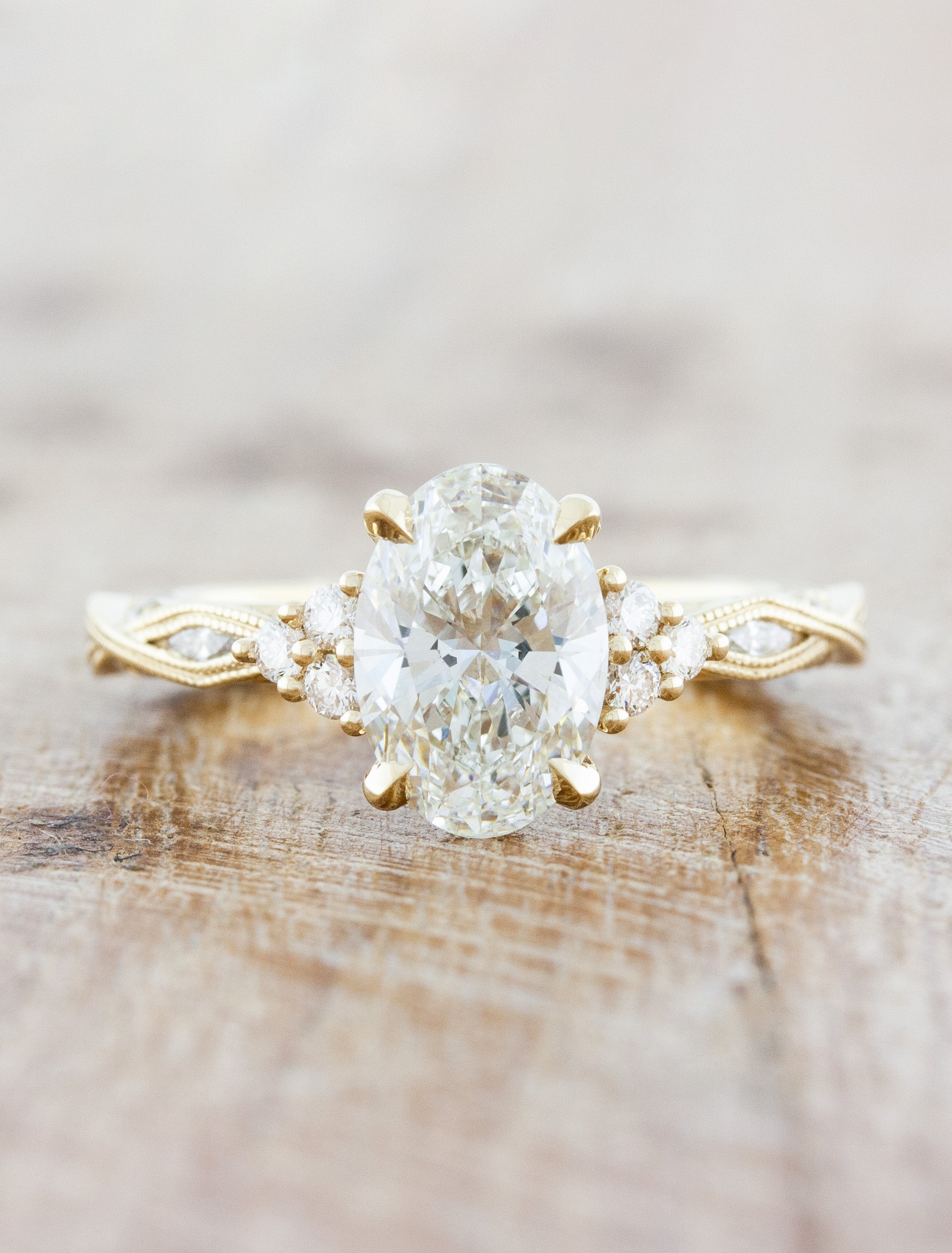 Designer Gold Diamond Rings