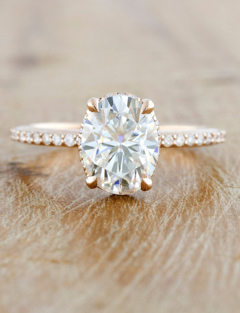 caption:Shown in 14k rose gold