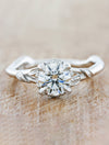 caption:Shown with 1.0ct round diamond in platinum