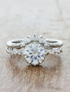 caption:Stacked with Constance engagement ring