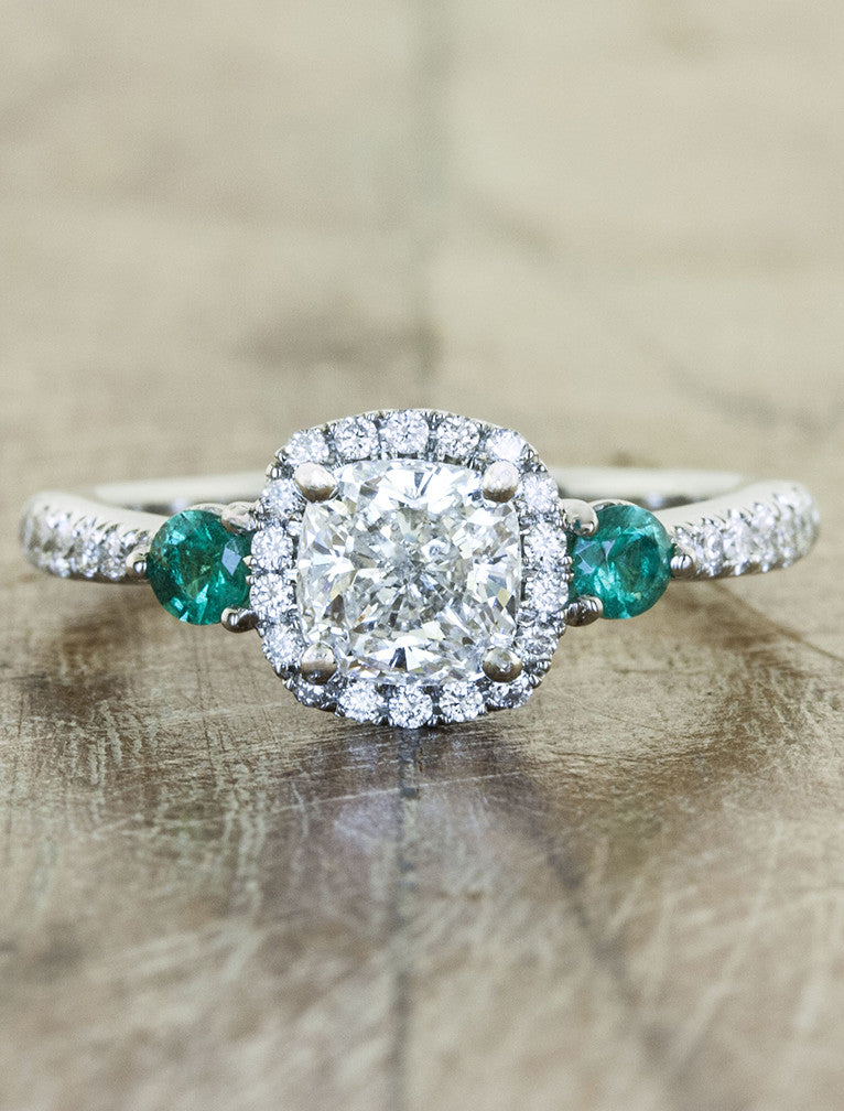 caption:Customized with emerald accents