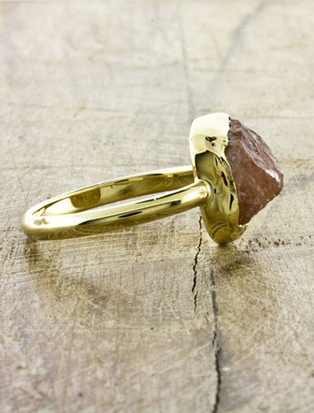 Unique Engagement Rings by Ken & Dana Design - Dakota side view