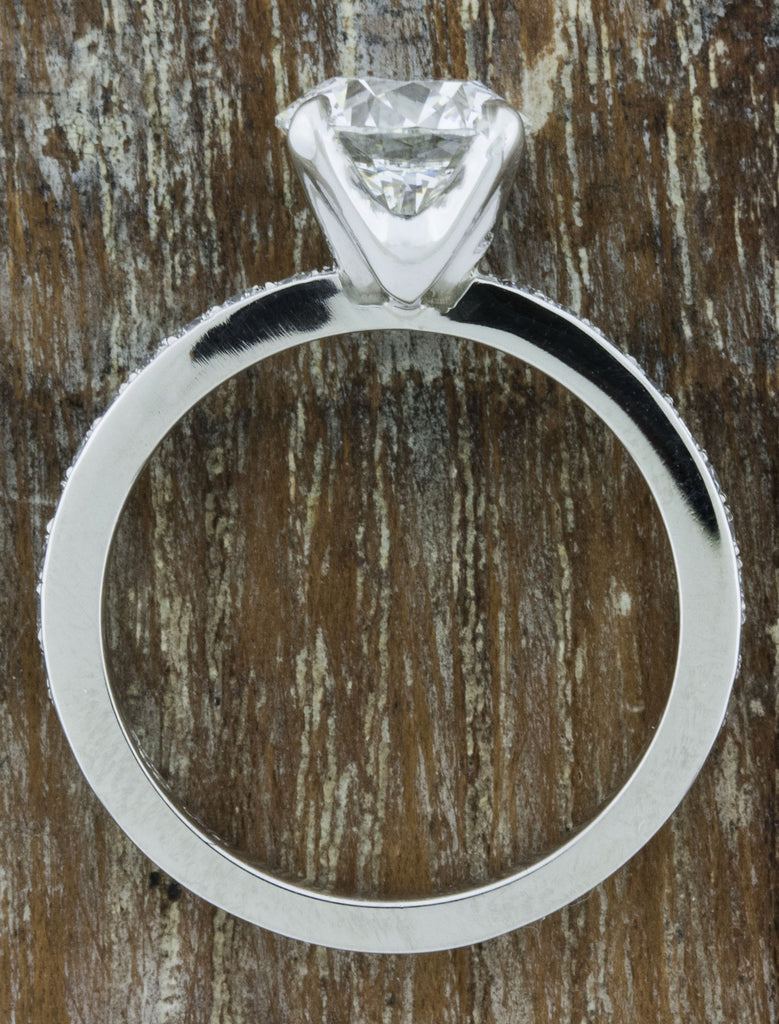 The Luna Diamond Ring in Platinum - HBSLUX7525PLS-C