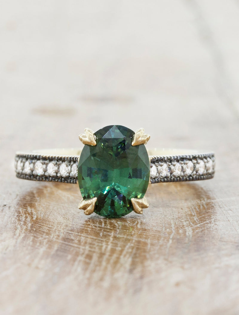 caption:Shown in 14k yellow gold