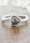 caption:Customized with trillion grey diamond in platinum