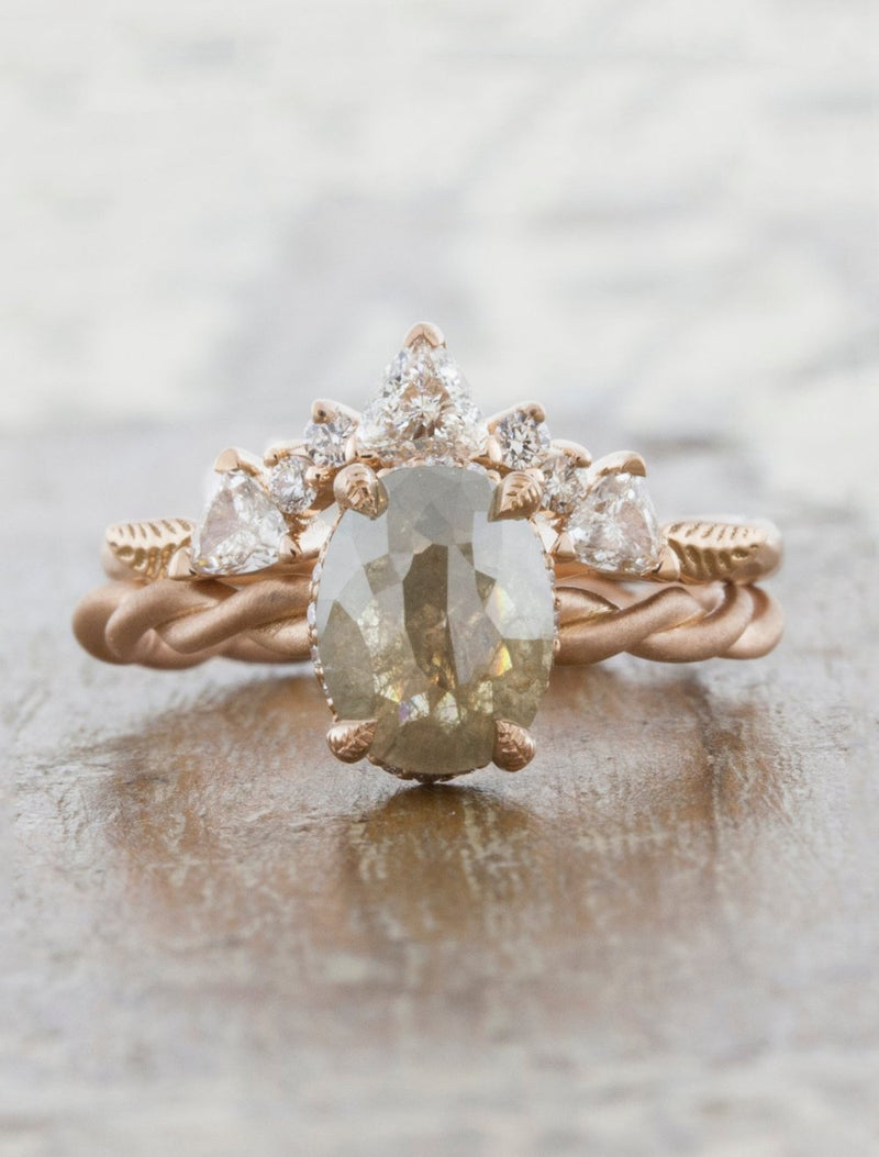 caption:Shown with Kai engagement ring