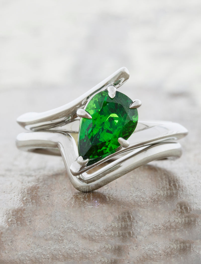 caption:Shown with Kylie engagement ring