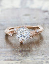 caption:Shown with a 1.25ct round diamond in 14k rose gold