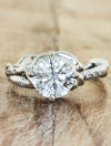 caption:Shown with 1.25ct round diamond in 14k white gold