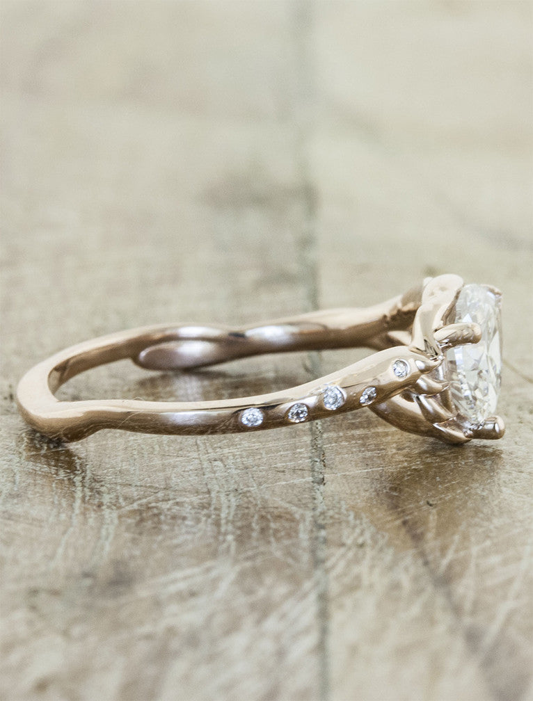 Country Style Engagement Rings