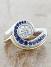 caption:Shown with 0.75ct round diamond in mixed metal setting