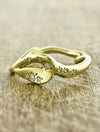 Unique Organic Wedding Bands by Ken & Dana Design - Hera