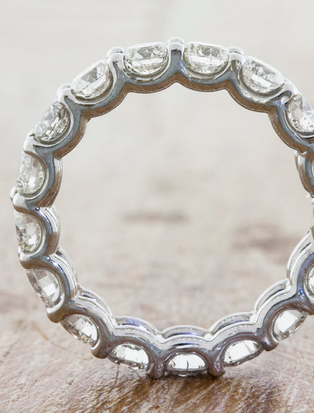 Diamond Eternity U-Prong Wedding Ring