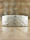 caption:Shown in 14k white gold, sand blasted finish