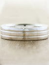 classic men's 5.5m channel wedding ring 