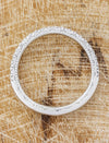 Curved Band Vintage Inspired Wedding Ring 